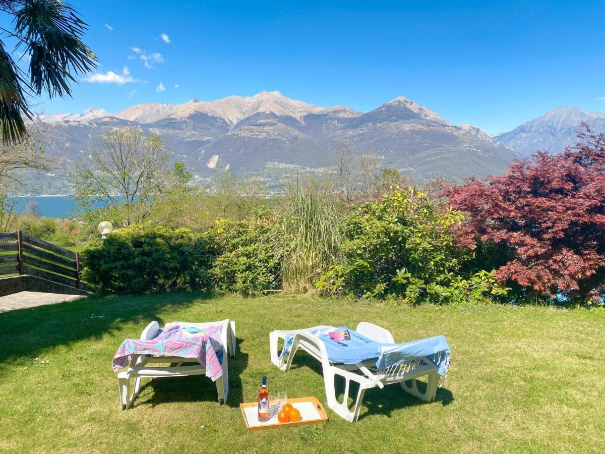 Bellavista A Garten Appartement Mit Pool 콜리코 외부 사진